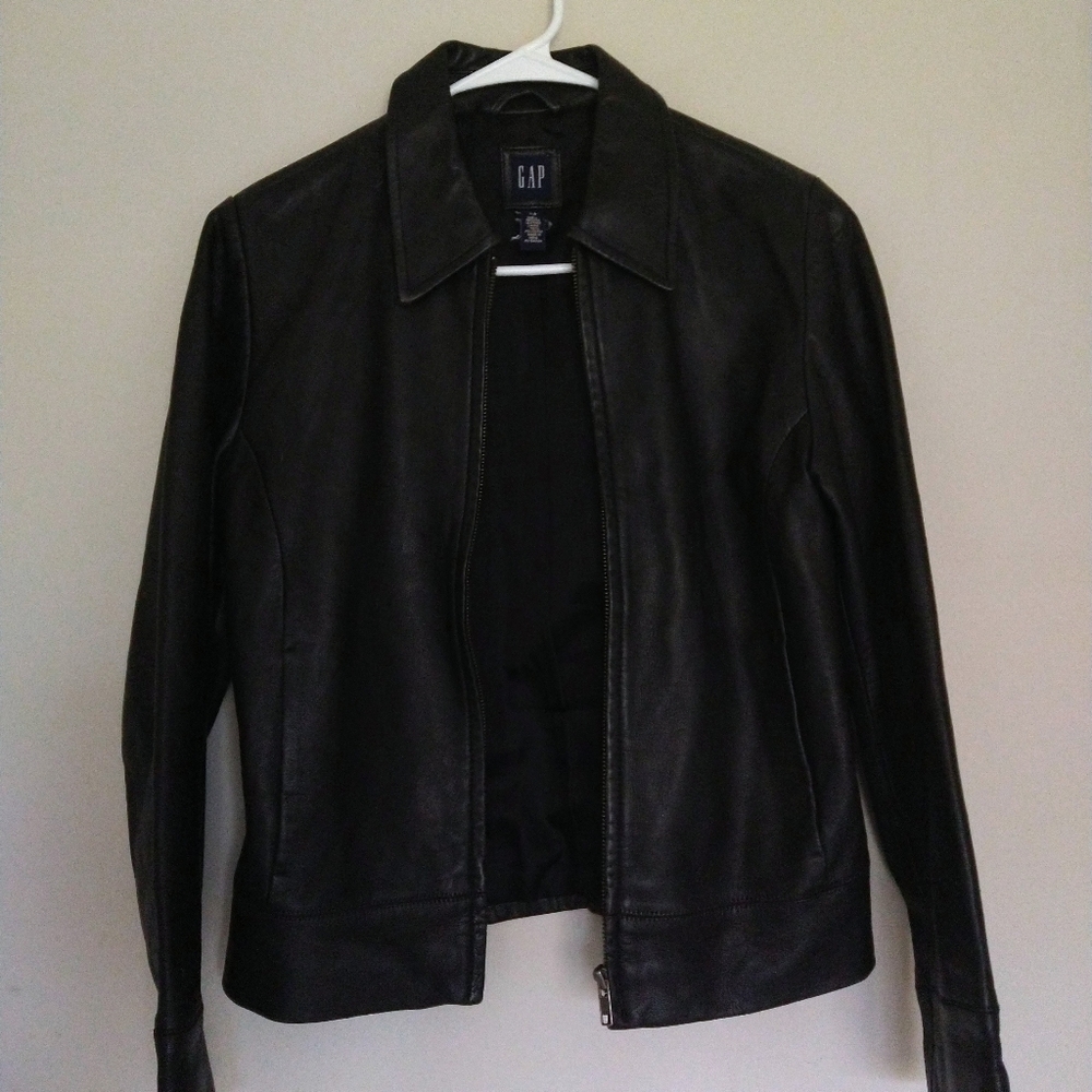Extra small leather jacket